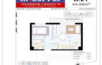 Rzut, plan III etap Gdańskich Tarasów-Gdańsk