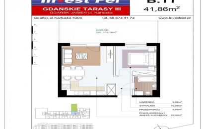 Rzut, plan III etap Gdańskich Tarasów-Gdańsk