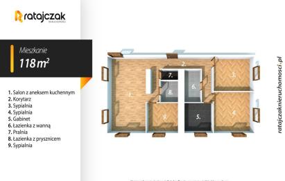 Rzut, plan APARTAMENT/ 5 pok/ Kamienna Góra/ Gdynia/ morze-Gdynia