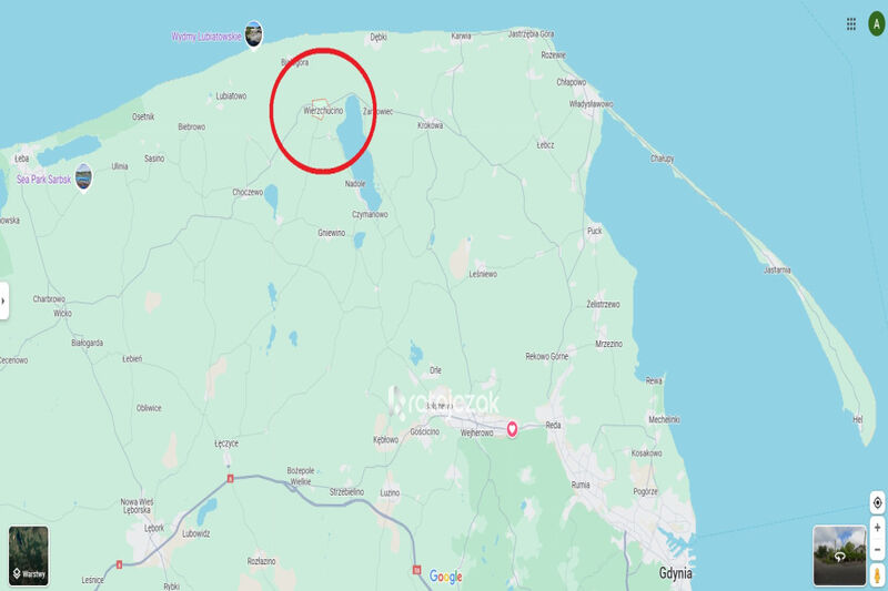 5 DZIAŁEK | Z MPZP | Z MEDIAMI | JEZIORO | MORZE - Wierzchucino