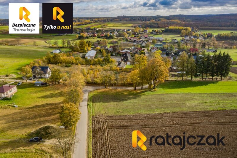 Działka budowlana 1000-1592m2 k.Wejherowa - Sopieszyno