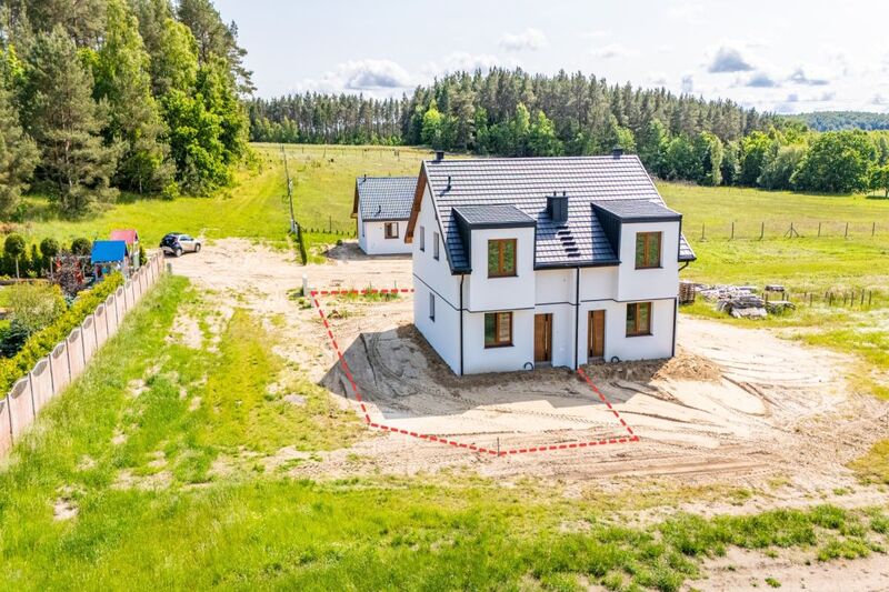 Bliźniak 89 3 m2 - REZERWACJA - Tyłowo
