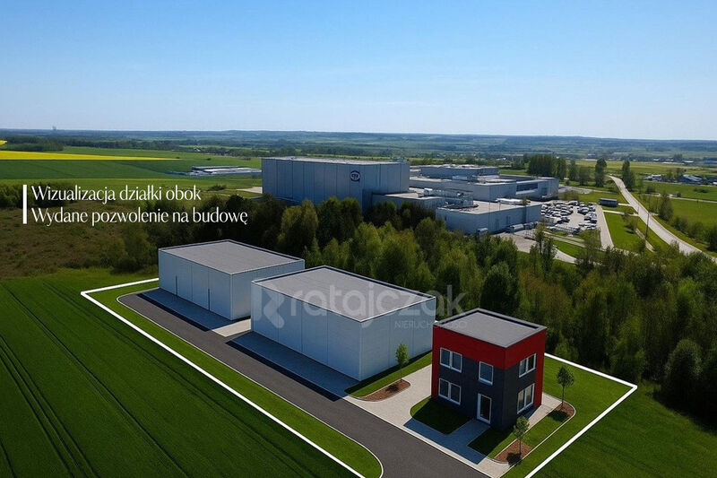 2 HEKTARY | DZIAŁKA USŁUGOWO-PRZEMYSŁOWA | Z MPZP - Łebcz