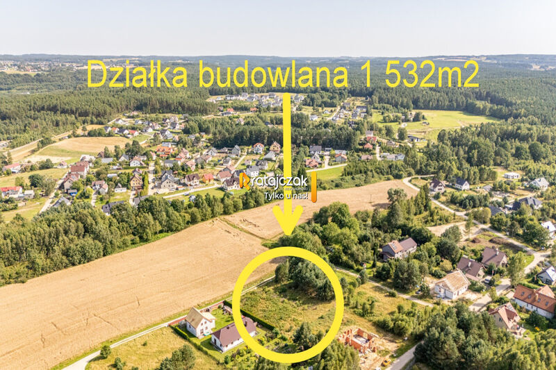 DZIAŁKA BUDOWLANA | GOŚCICINO | Z WIDOKIEM NA LAS - Gościcino