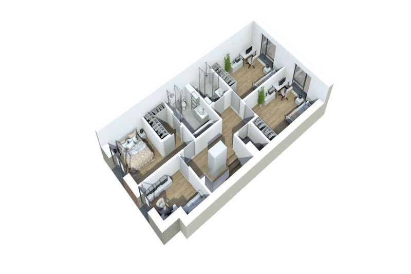 Bliźniak w centrum Luzina   dobra komunikacja z S6 - Luzino