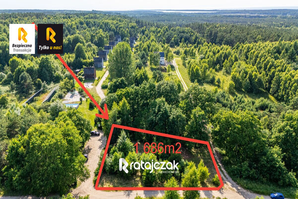 Działka budowlana | uzbrojona | Sasino | 5km morze - Sasino