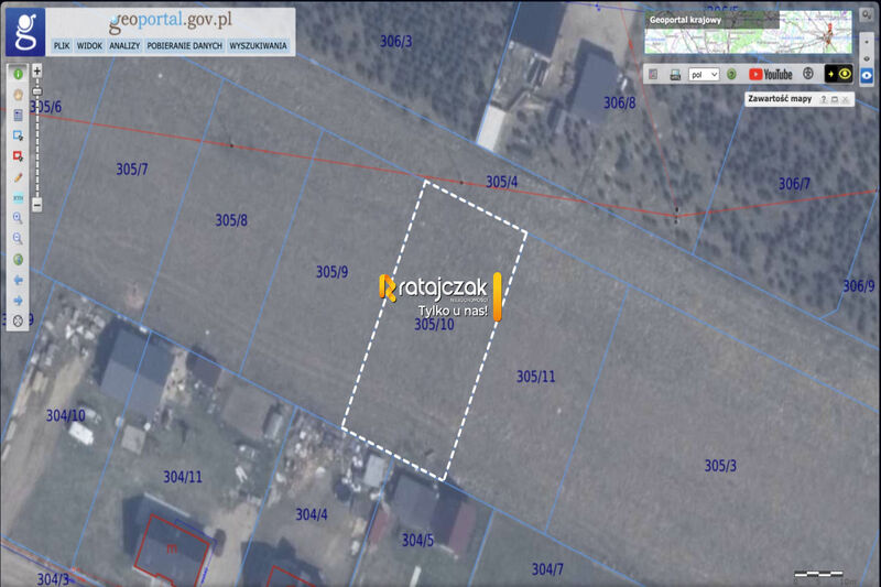 Działka 1096 m2 z Warunkami Zabudowy | Domatówko - Domatówko