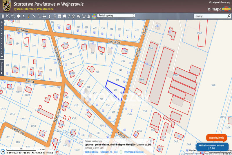 935 m2 z Warunkami Zabudowy | Bożepole Małe - Bożepole Małe