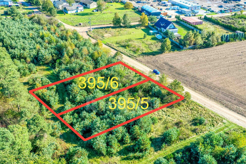1184m2 Działka budowlana | nad morzem | Władysławo - Łebcz