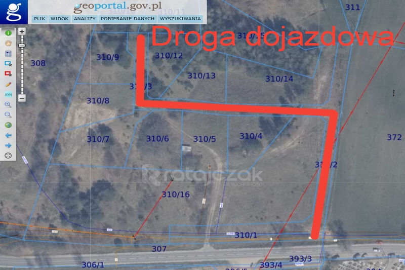 11 DZIAŁEK POD LASEM | NA WZGÓRZU | WZ |POMIECZYNO - Pomieczyno