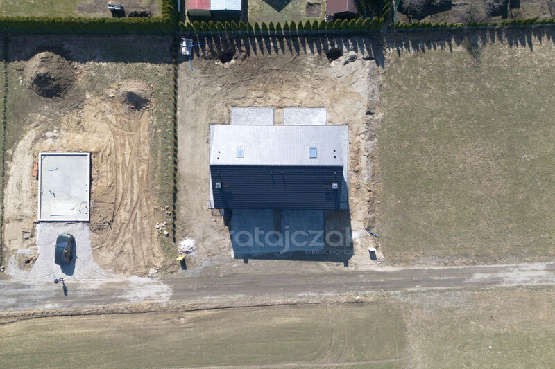 Nowoczesny dom w zabudowie bliźniaczej - Przodkowo