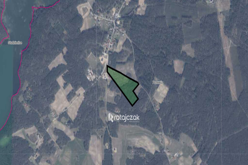 Działka 4 2 ha pod budowę osiedla (16 domów) - Przewóz