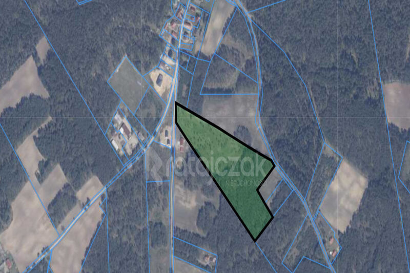 Działka 4 2 ha pod budowę osiedla (16 domów) - Przewóz
