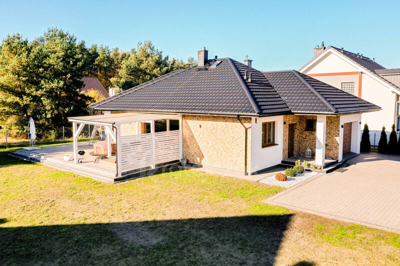 Dom parterowy wolnostojący | działka 1108 m2 - Bolszewo