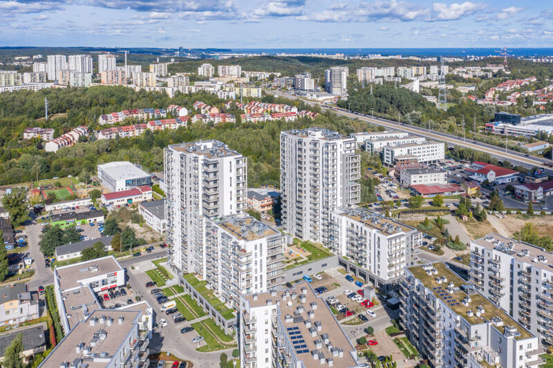 Jasne mieszkanie ze świetnym widokiem! - Gdańsk