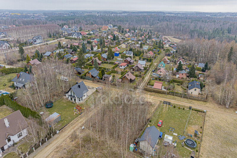 Uzbrojona działka budowlana przy lesie - Warzenko - Warzenko