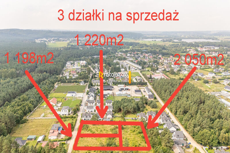 2 DZIAŁKI BUDOWLANE | UZBROJONE | ORLE | POD LASEM - Orle