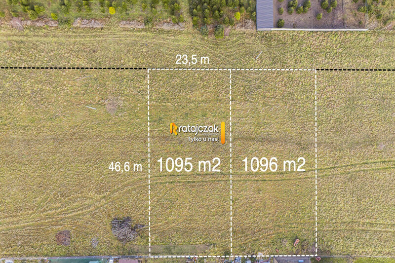 Działki 1096 m2 z Warunkami Zabudowy | Domatówko - Domatówko