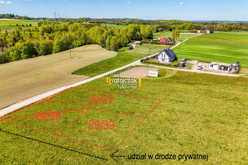 Dwie działki z Warunkami Zabudowy | Głazica - Głazica