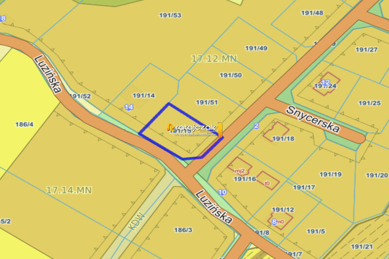 Działka budowlana 1050 m² | Spokojna okolica - Przetoczyno