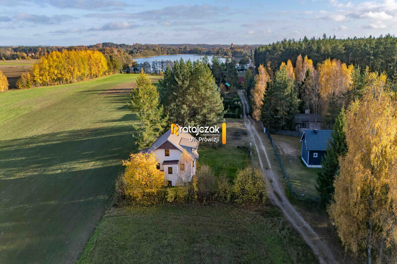 Dom całoroczny na Kaszubach | Widok na jezioro  blisko lasu | Strzepcz - Strzepcz