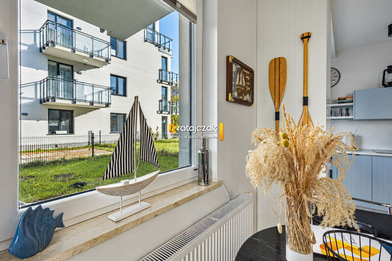 Apartament z ogrodem w Pucku 50m od zatoki i miejscem w hali garażowej - Puck