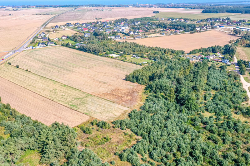 Działka inwestycyjna z pozwoleniem na budowę - Łebcz