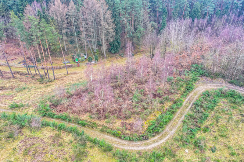 Działka pod lasem | 2055 m2| Zbychowo ul. Żwirowa - Zbychowo