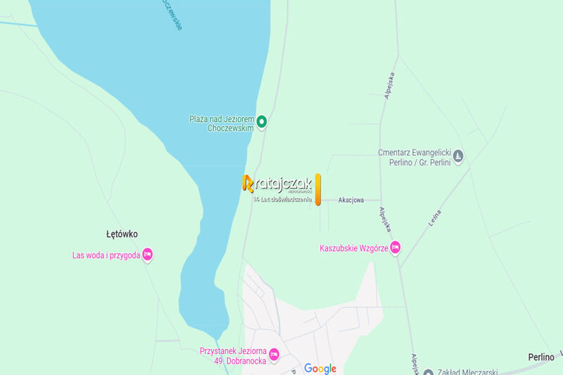 Działka letniskowa nad jeziorem - Perlino