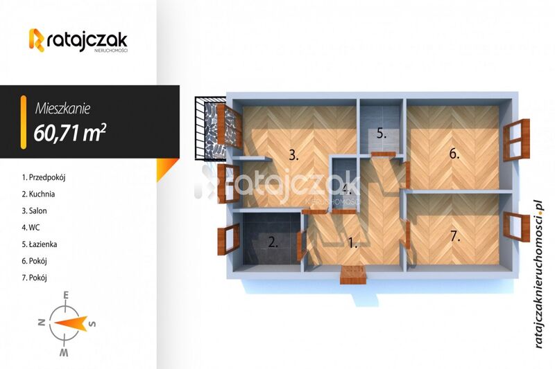 Komfortowe mieszkanie w pobliżu Starego Miasta. - Gdańsk