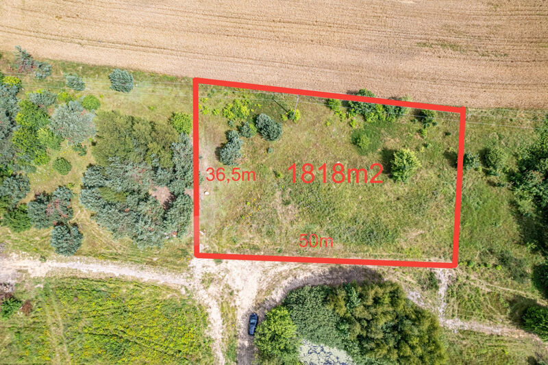 Działka inwestycyjna przy węźle S6 Kamień - Kamień