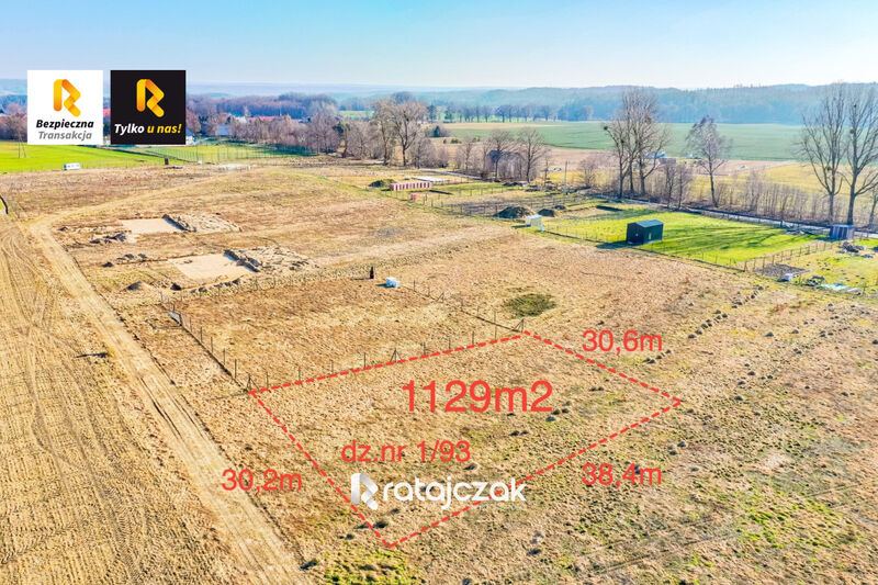 Chynowie|14km do S6|Działka budowlana z MPZP|LAS| - Chynowie
