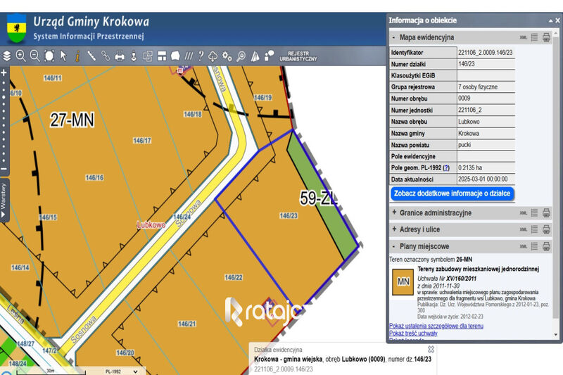 DZIAŁKA | LUBKOWO| JEZIORO | POD LASEM | 7km MORZE - Lubkowo