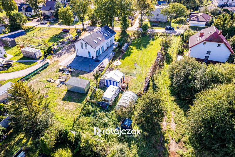 Działka 881 m2 w Rekowie Górnym | od południa - Rekowo Górne