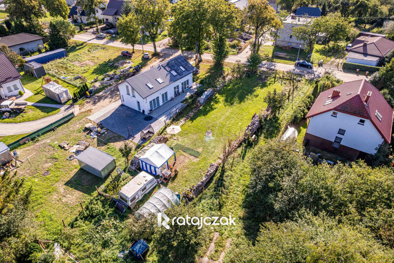 Działka 881 m2 w Rekowie Górnym | od południa - Rekowo Górne