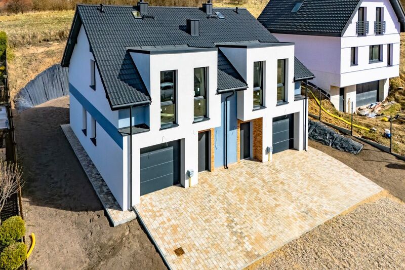 Bliźniak blisko SKM.  GOTOWY do ODBIORU. - Wejherowo