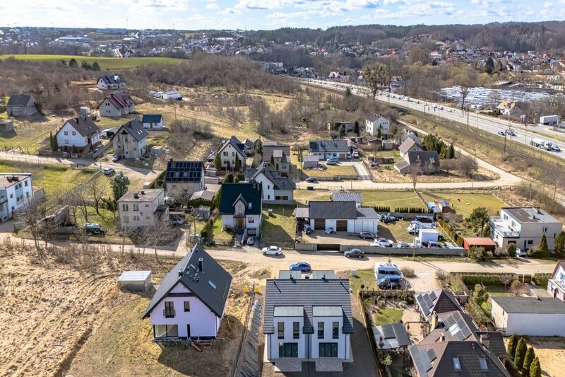Bliźniak blisko SKM.  GOTOWY do ODBIORU. - Wejherowo
