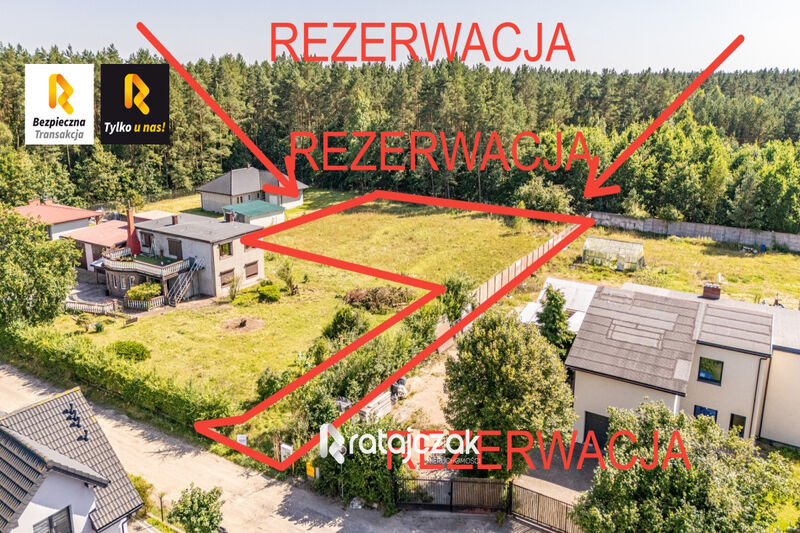 DZIAŁKA BUDOWLANA | UZBROJONA | ORLE | POD LASEM - Orle