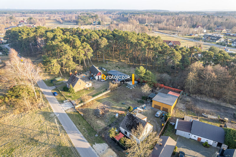 DZIAŁKA BUDOWLANA POD LASEM| 5km ŁEBA | NAD MORZEM - Żarnowska