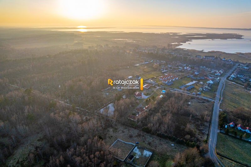 DZIAŁKA POD LASEM |5km ŁEBA| NAD JEZIOREM I MORZEM - Żarnowska