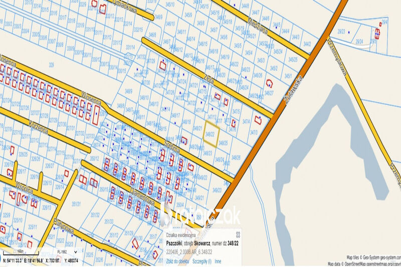 Działka budowlana | Nowe osiedle | Skowarcz - Skowarcz