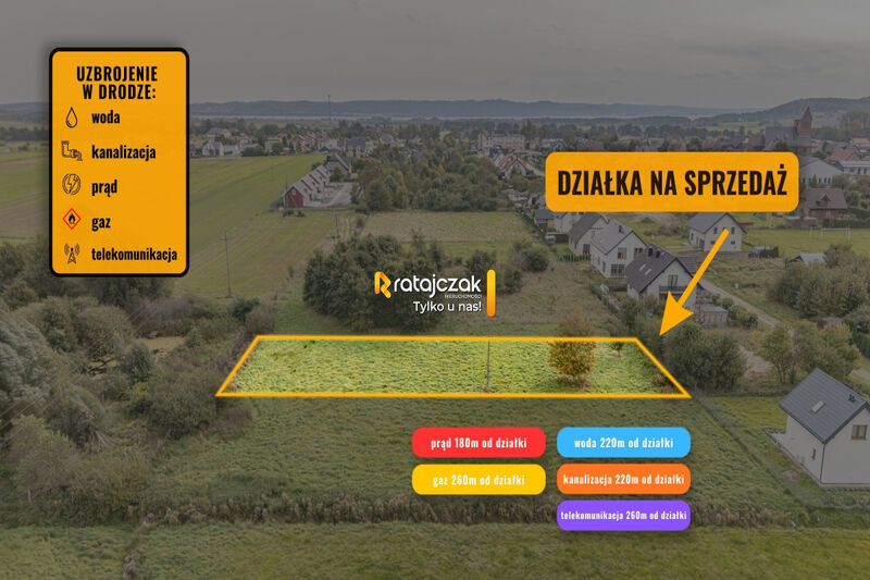Mieszkanie na sprzedaż w Wierzchucino, Kapitańska   - 1312.00 m2