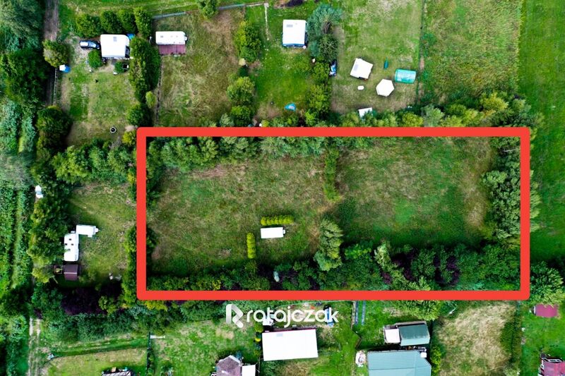 Kompleks 4 działek rekreacyjnych 1 4 km od plaży! - Karwieńskie Błoto Drugie